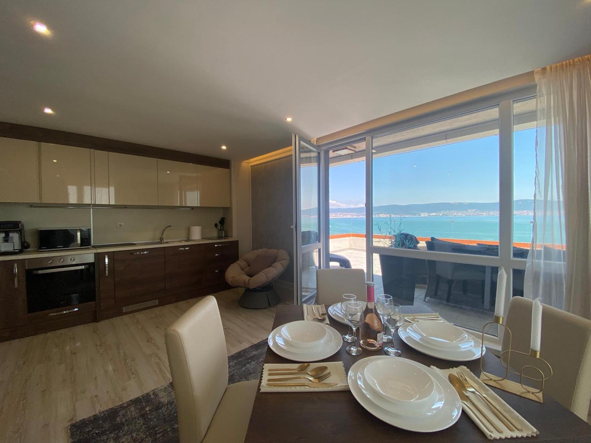 Paradiso 'В' 607 Large Luxury Apartment Nesebar Exterior photo